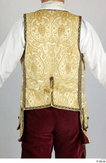 Photos Man in Historical Dress 40 18th century gold vest…